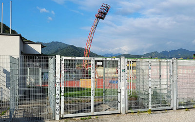Eingang Gästesektor