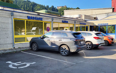 Behindertenparkplatz